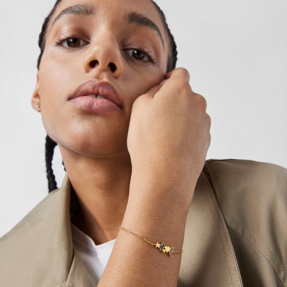 Tous Silver Vermeil Nocturne Bracelet with Charms - Picture 5 of 5